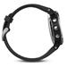 GARMIN GPS chytré hodinky fenix5 Silver Optic, Black band 010-01688-03