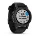 GARMIN GPS chytré hodinky fenix5S Plus Sapphire Black, Black Band, Performer TRI Bundle 020-00278-09
