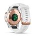 GARMIN GPS chytré hodinky fenix5S Plus Sapphire Rose Gold, White Band 010-01987-07