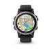 GARMIN GPS chytré hodinky fenix5S Plus Silver, Black Band         010-01987-21