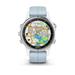 GARMIN GPS chytré hodinky fenix5S Plus White, Seafoam Band 010-01987-23