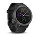 GARMIN GPS multisportovní hodinky vívoActive3 Optic Grey PVD 010-01769-12