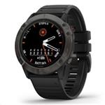 Garmin GPS sportovní hodinky Fenix 6X Pro Solar Titan 51mm, EU 010-02157-26
