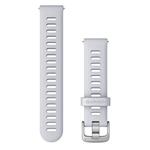 Garmin Quick Release (18 mm) remienok silikónový, Whitestone - Silver 010-11251-3F