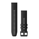 GARMIN řemínek pro fenix6 - QuickFit 22, silikonový, černý, černá přezka 010-12863-00