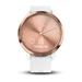 GARMIN stylové/chytré hodinky vívomove Optic Sport Rose Gold (velikost S/M) 010-01850-22
