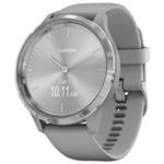 GARMIN stylové/chytré hodinky vivomove3 Sport, Silver/Gray Band 010-02239-20