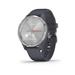 GARMIN stylové/chytré hodinky vivomove3S Sport, Silver/Gray Band 010-02238-20