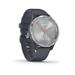 GARMIN stylové/chytré hodinky vivomove3S Sport, Silver/Gray Band 010-02238-20