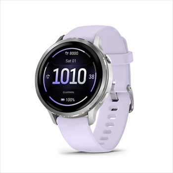 Garmin VENU 4 - 41mm, Gray/ Silver + Periwinkle 010-03013-01