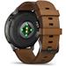 Garmin VENU 4 - 45mm, Black/ Slate + Leather 010-03014-03