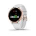 Garmin vívoactive4S RoseGold/White Band 010-02172-23