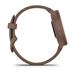 Garmin vívomove Sport pouzdro Cocoa, silikonový řemínek Peach Gold 010-02566-00