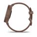 Garmin vívomove Sport pouzdro Cocoa, silikonový řemínek Peach Gold 010-02566-00