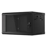 Gembird 19" nástěnná skříň 600x450 6U 19WM-FP6406