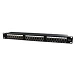 GEMBIRD 19'' patch panel, 24-portový, Cat.5e, stíněný, 1U NPP-C524-002