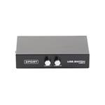 Gembird 2-port manual USB switch DSU-21