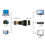 Gembird adaptér HDMI (F) / mini HDMI (M) A-HDMI-FC