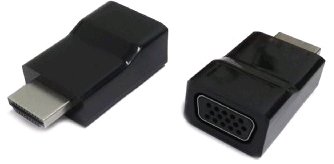 Gembird adaptér HDMI (M) na VGA (F), single port A-HDMI-VGA-001