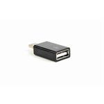 Gembird adapter USB type-C plug (M) to USB type-A (F), black