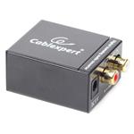 GEMBIRD Datový extender digital na analog audio konvertor, SPDIF/RCA DSC-OPT-RCA-001