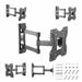 GEMBIRD Držák TV WM-42ST-02, 23"-42" (30kg), nastavitelný