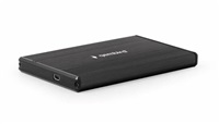 GEMBIRD externí box pro 2.5" zařízení, USB 3.0, broušený hliník, černá EE2-U3S-3