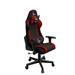 GEMBIRD Gaming chair / herní křeslo SCORPION 01, černá/červená, sítovina GC-SCORPION-01X
