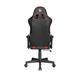 GEMBIRD Gaming chair / herní křeslo SCORPION 02, černá sítovina, červená kůže GC-SCORPION-02X