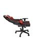GEMBIRD Gaming chair / herní křeslo SCORPION 02, černá sítovina, červená kůže GC-SCORPION-02X