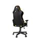 GEMBIRD Gaming chair / herní křeslo SCORPION 05, černá sítovina, žlutá kůže GC-SCORPION-05X