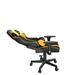 GEMBIRD Gaming chair / herní křeslo SCORPION 05, černá sítovina, žlutá kůže GC-SCORPION-05X