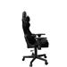 GEMBIRD Gaming chair / herní křeslo SCORPION 06, černá sítovina, červená niť POŠKOZEN OBAL GC-SCORPION-06X#obal