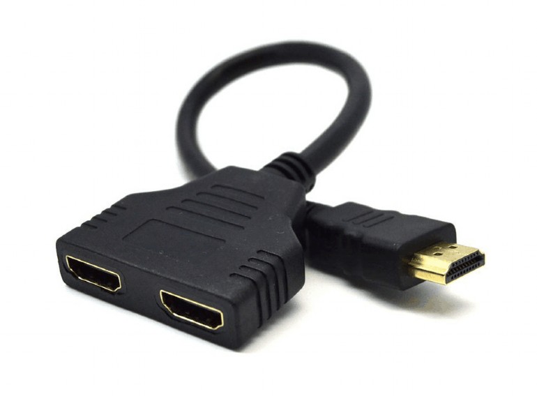 GEMBIRD HDMI splitter, pasivní, kabel, 2 cesty DSP-2PH4-04