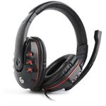 Gembird herní sluchátka GHS-402 s ovládáním hlasitosti, lesklá černá