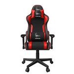 Gembird herní židle Scorpion černá/červená mesh-red skin GC-SCORPION-02X