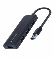 GEMBIRD hub, 4-port USB 3.2 (Gen 1) UHB-U3P4-03