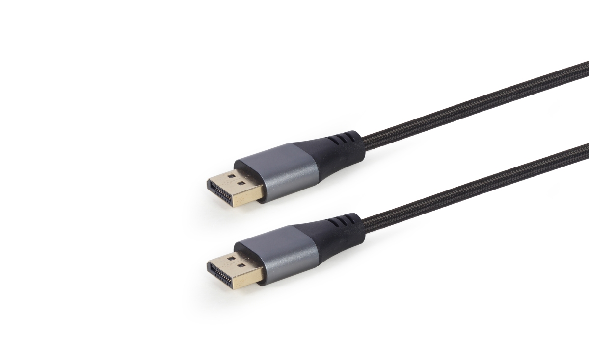 Gembird kábel DisplayPort (M/M), 8K, Premium, 1.8 m, čierny CC-DP8K-6