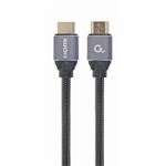 Gembird kábel HDMI High speed (M - M), séria Premium, Ethernet, pozlátené konektory, 10 m CCBP-HDMI-10M