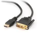 Gembird kábel HDMI (M) na DVI (M), pozlátené konektory, 3m, čierny, bulk balenie CC-HDMI-DVI-10
