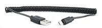GEMBIRD Kabel MicroUSB - USB, 180cm, černá