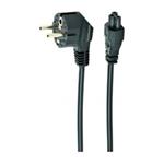 GEMBIRD Kabel síťový 1 m napájecí (C5), VDE