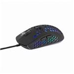 GEMBIRD myš RAGNAR RX400, podsvícená, 6 tlačítek, černá, 7200DPI,  USB MUSG-RAGNAR-RX400
