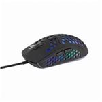 GEMBIRD myš RAGNAR RX400, podsvícená, 6 tlačítek, černá, 7200DPI, USB MUSG-RAGNAR-RX400