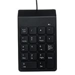 Gembird Numerická klávesnice KPD-U-03, USB, černá KLA05131K