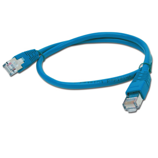 Gembird patch kábel CAT5e, FTP, 1 m, modrý