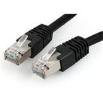 Gembird patch kábel Cat6 FTP, 0.5 m, čierny