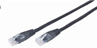 Gembird Patch kábel RJ45, cat. 5e, UTP, 5m, čierný