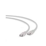 Gembird Patch kábel RJ45, cat. 6A, SFTP, LSZH, 0.25m, sivý