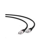 Gembird Patch kábel RJ45, cat. 6A, SFTP, LSZH, 0.5m, čierný
